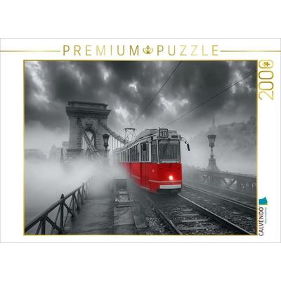 CALVENDO Puzzle Budapest, über Brücken zu neuen Träumen | 2000 Teile Lege-Größe 90x67cm Foto-Puzzle für glückliche Stunden, von , Calvendo Puzzle