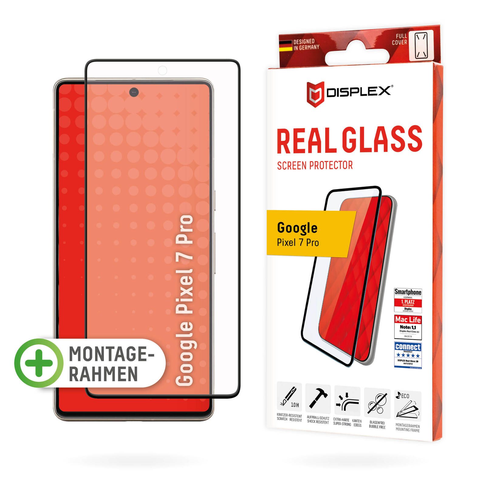 DISPLEX Panzerglas (10H) für Google Pixel 7 Pro 01802