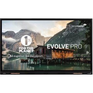 Legamaster Digitales-Whiteboard Evolve Pro EVP-6500, 65 Zoll, 4K UHD 3840 x 2160 Pixel, mit Touchscreen