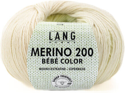 Lang Yarns Wolle Merino 200 Bébé Color "Dégradé"