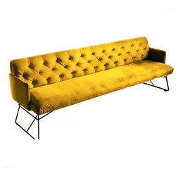 KAWOLA Esszimmerbank CHARME Velvet curry 246cm