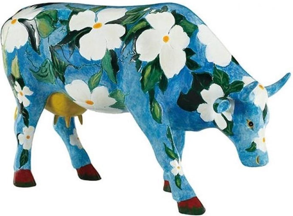 CowParade Cowalina Dogwood Decoratief Tafelbeeld voor Volwassenen