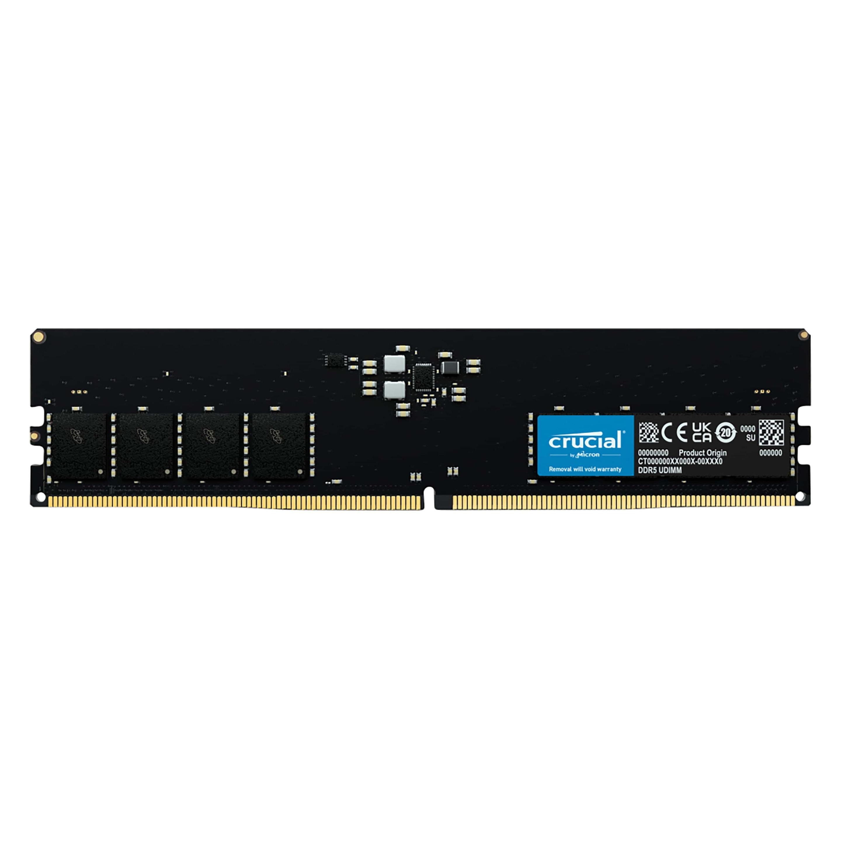 Crucial CT32G48C40U5 (1 x 32GB, 4800 MHz, DDR5-RAM, DIMM) (CT32G48C40U5)