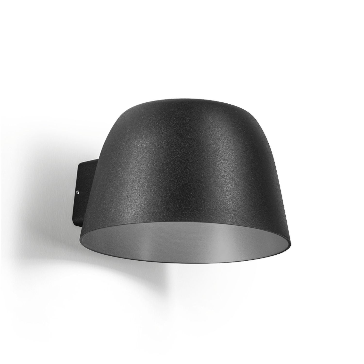 Wever & Ducré LED-Wandaußenleuchte SWAM OUTDOOR WALL SURF 1.0 - 2700K B schwarz 746278B3 5404037334353