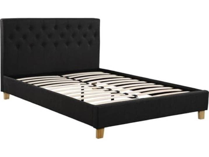 Habitat et jardin Doppelbett Emmy - 140 x 190 cm - Grau