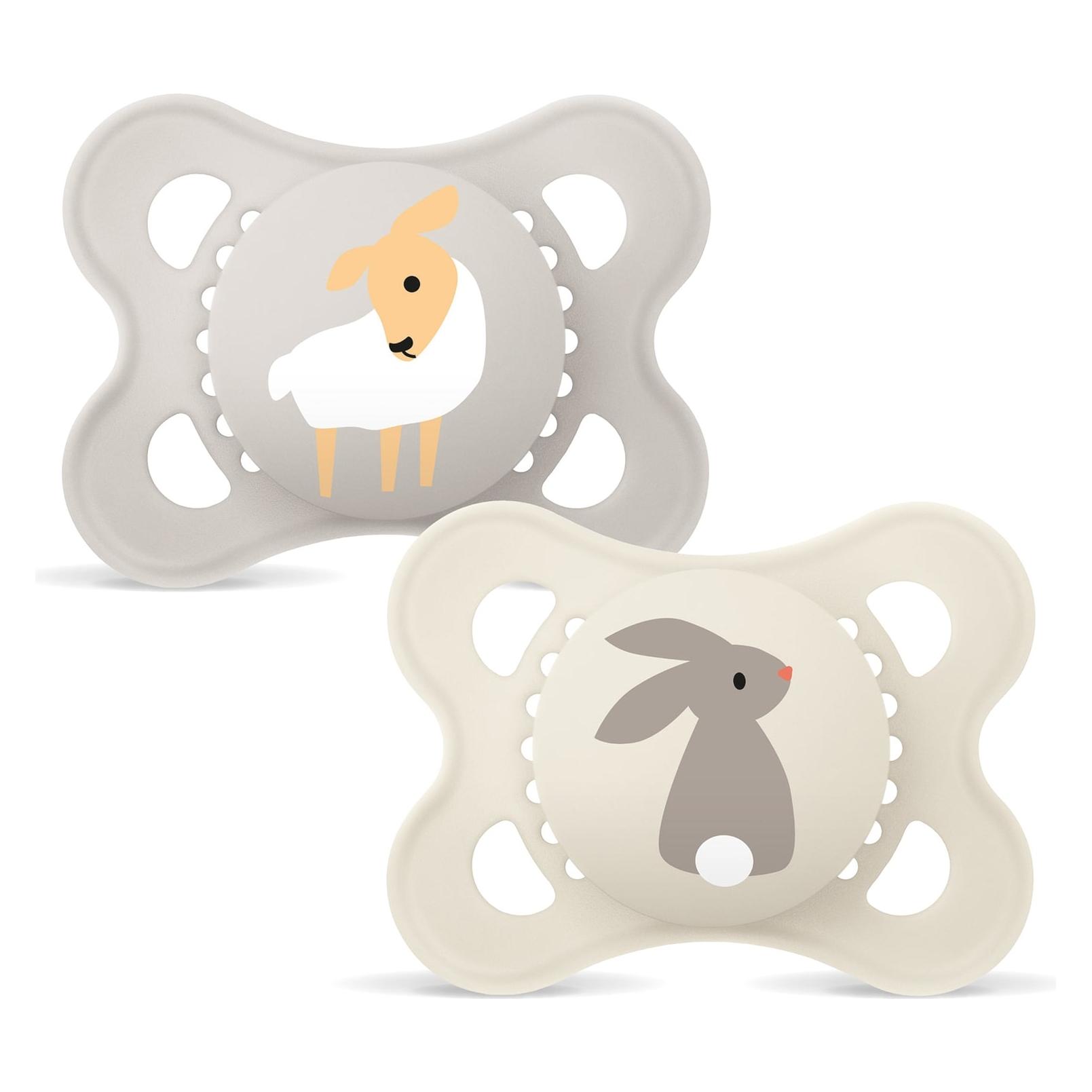 MAM - Original Silk Pacifiers - Neutral - 0-6m (0 - 6 Monate) (4115529)