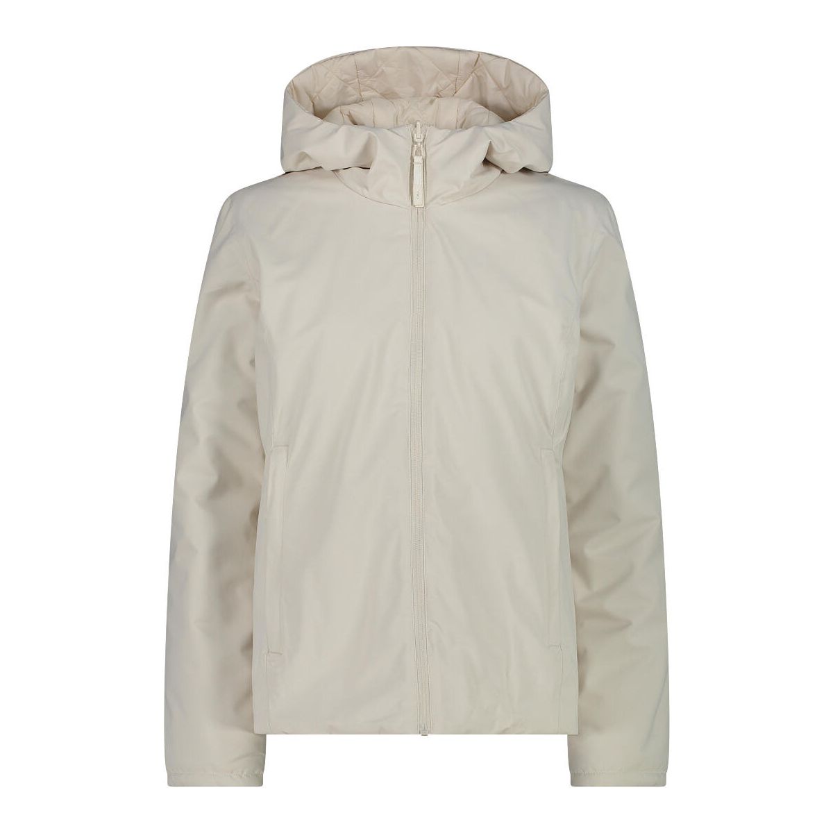 CMP Woman Reverse Jacket FIX Hood vaniglia (A238) 48 34K0026-A238-48