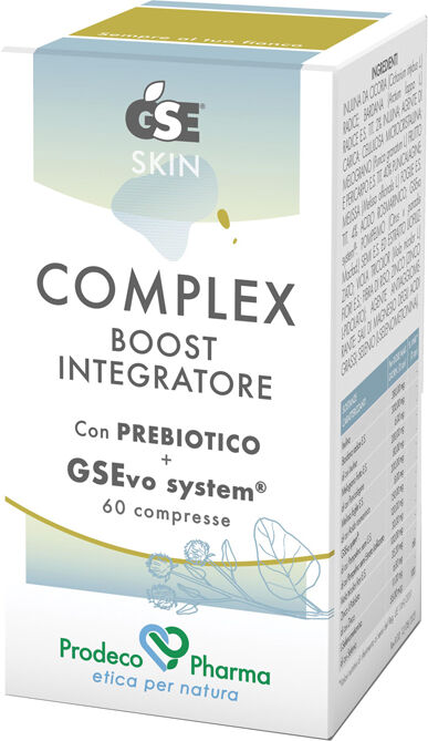 PRODECO PHARMA Srl GSE Skin Complex Boost Integratore Antiossidante 60 Compresse - Protezione della Pelle e Benessere Globale