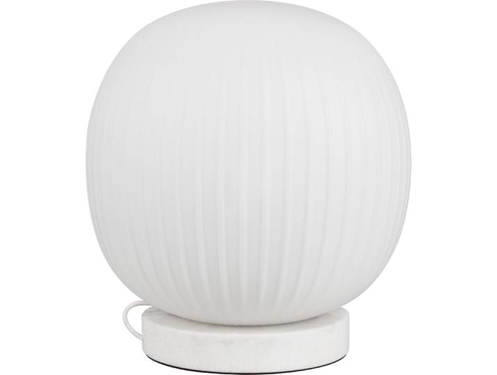 OSRAM 4058075855656 Decor Glass Lantern Tischleuchte E27 Marmor Weiß 310mm