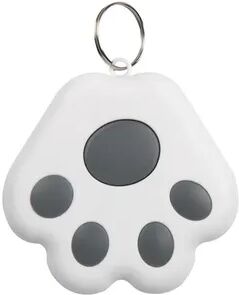 Inspire Daily Merch Smart Mini GPS Tracker Device For Keys Kids Bag Pet Dog Cat Bluetooth Anti Lost Finder gray