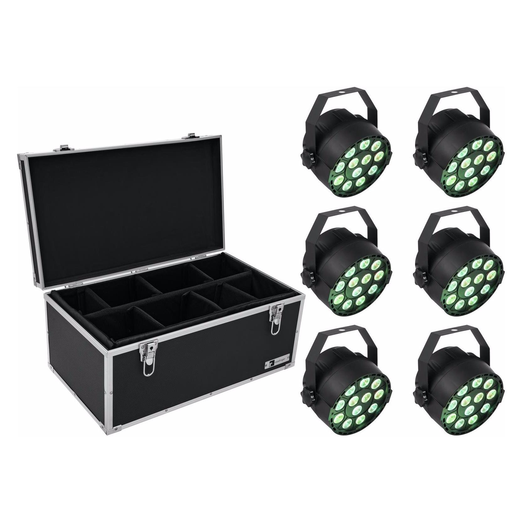Eurolite Set 6x LED PARty TCL Spot + Case TDV-1 (3 W, LED) (20000627)