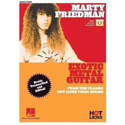 Marty Friedman - Exotic Metal Guitar: From the Classic Hot Licks Video Series, Sachbücher von MARTY FRIEDMAN