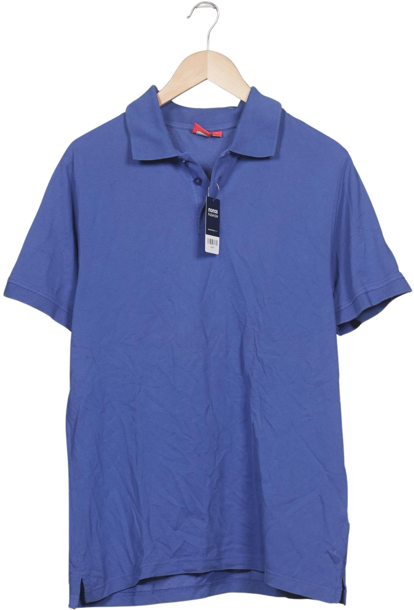 engelbert strauss Herren Poloshirt, Blau, Gr. L, Baumwolle - Second Hand
