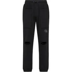 PLEIN SPORT Jogginghose, Größe L in Schwarz 02