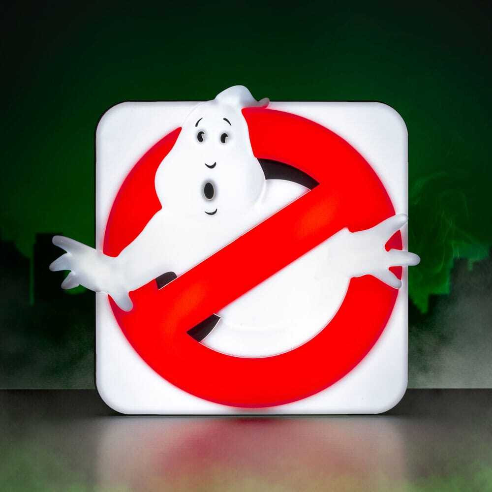 Numskull Games Ghostbusters 3D LED Nachtlamp voor op het bureau, Meerkleurig