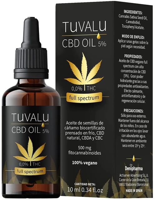 Tuvalu CBD Aceite De CBD 5% 10 ml