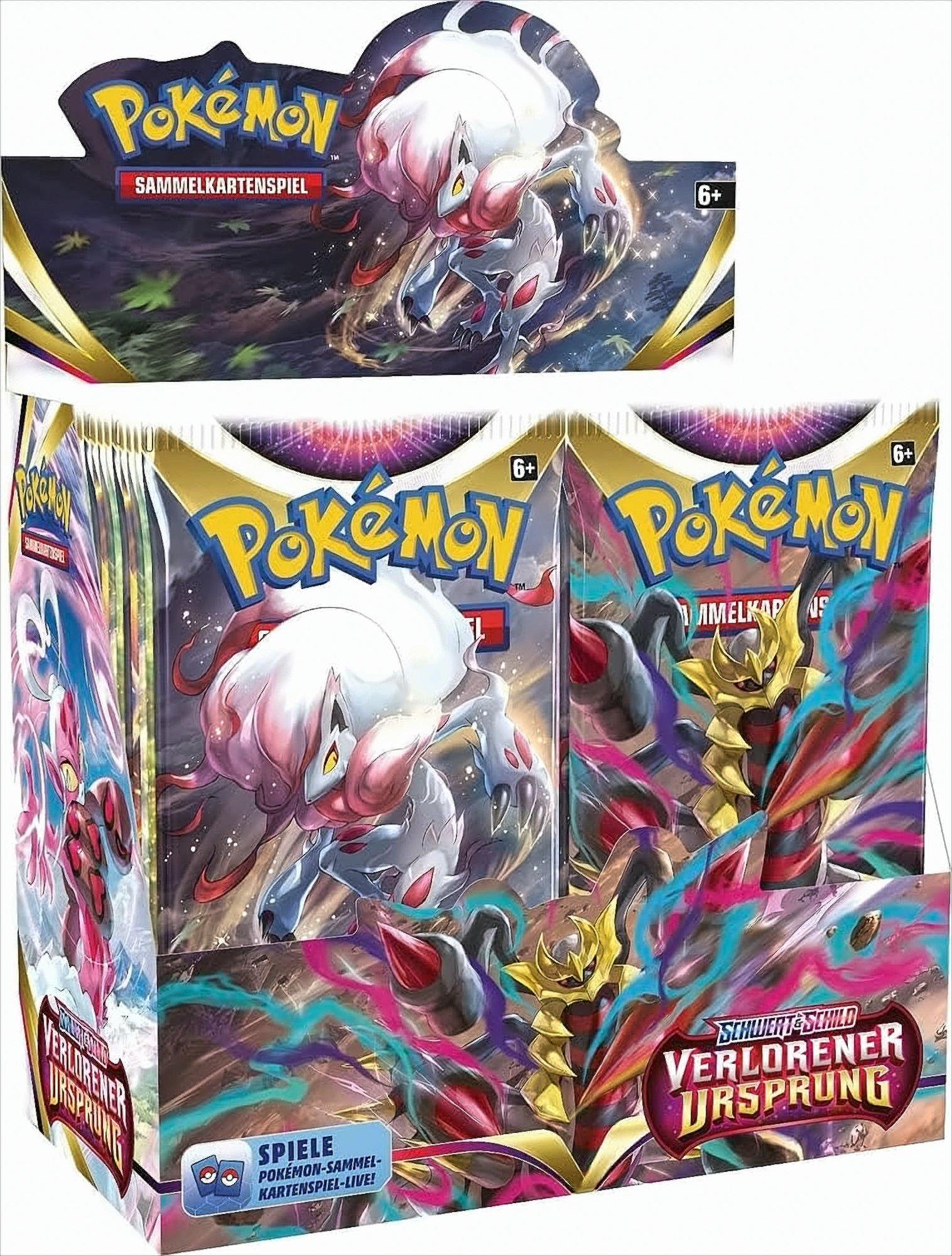 Pokémon-TCG: Schwert & Schild - Verlorener Ursprung - Booster Display - Amigo 45386 - (Sonderartikel / sonstiges / unsortiert)
