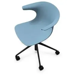Infiniti Drehstuhl Loop 5 Star Kunststoff Blau