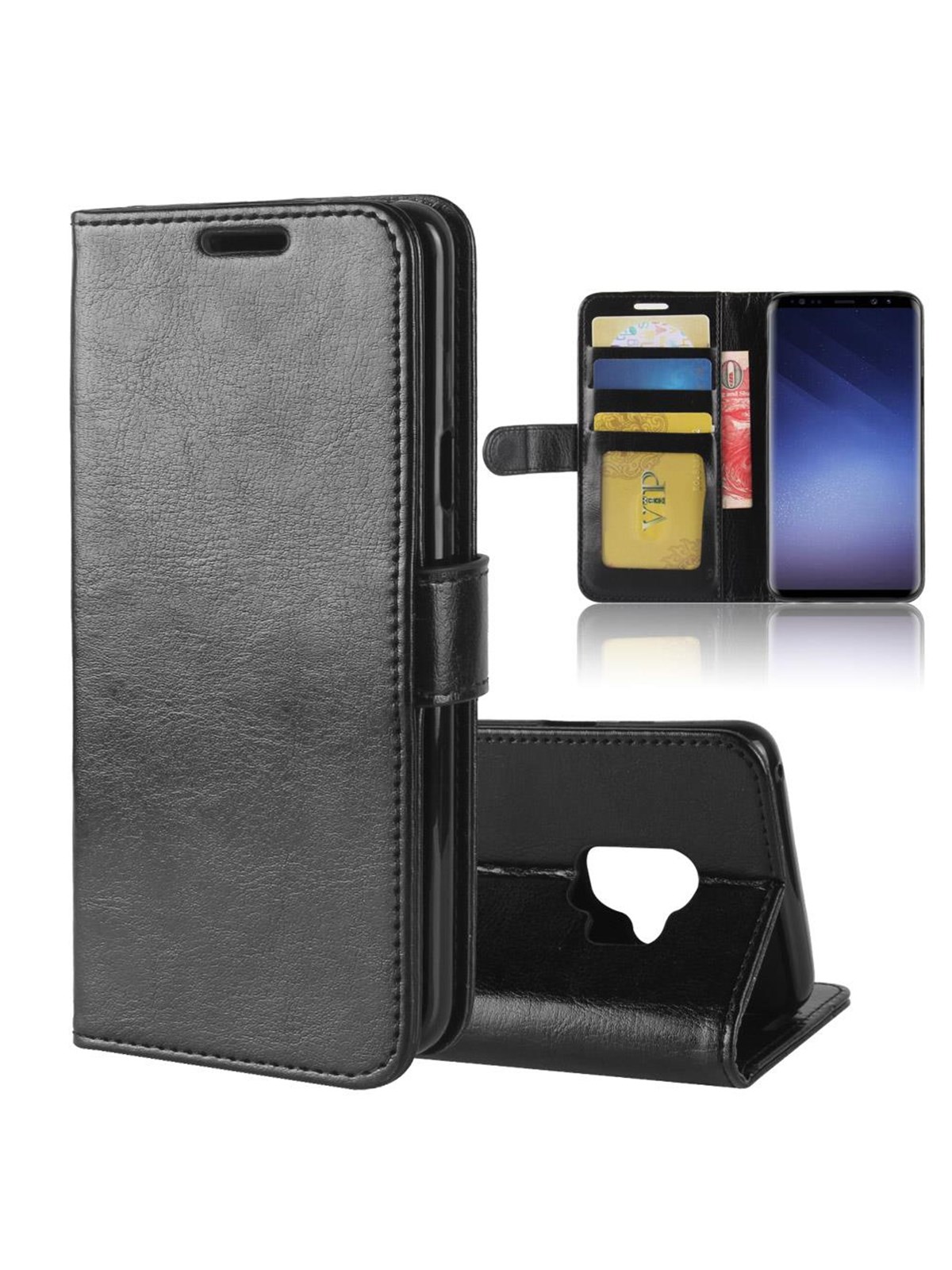 SiGN Wallet Case for Samsung Galaxy S9 - Black