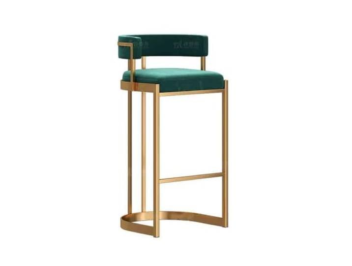 Barstühle Küchen-Feeling an der Rezeption, Inseltisch, hohe Hocker(Green)