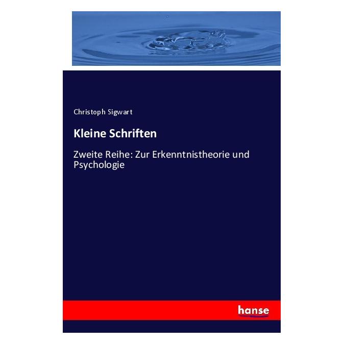 Hansebooks Kleine Schriften (Deutsch, Softcover, Christoph Sigwart) (57132589)