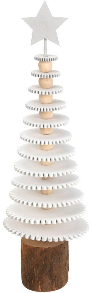 Koopman Houten Kerstboom Decoratie voor Vloerdecoratie