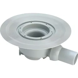 Badablauf Viega 4921.3 DN50, Kunststoff grau