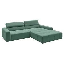 Portobello Ecksofa Hamilton Cord Grün