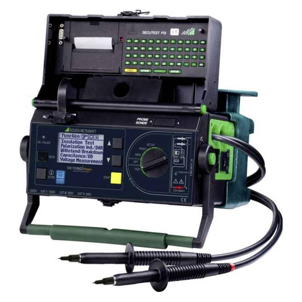 Gossen GOSS M5000-V001 METRISO PRIME+ D-PI Vorzugstype M5000 mit A01 und C01 inkl. DAkk (M5000-V001)