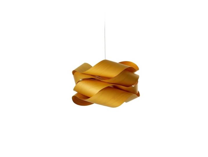 LZF Pendelleuchte Link - Yellow (Gelb) , Weiß matt , Small Natu