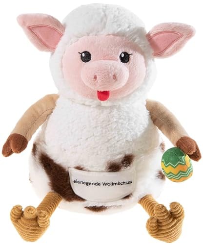 Heunec Pluche knuffel Eierlegende Wollmilchsau, 25 cm
