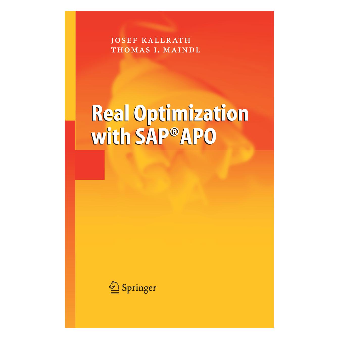 Springer Real Optimization with SAP APO (Englisch, Softcover, Josef Kallrath, Thomas I. Maindl) (35146709)