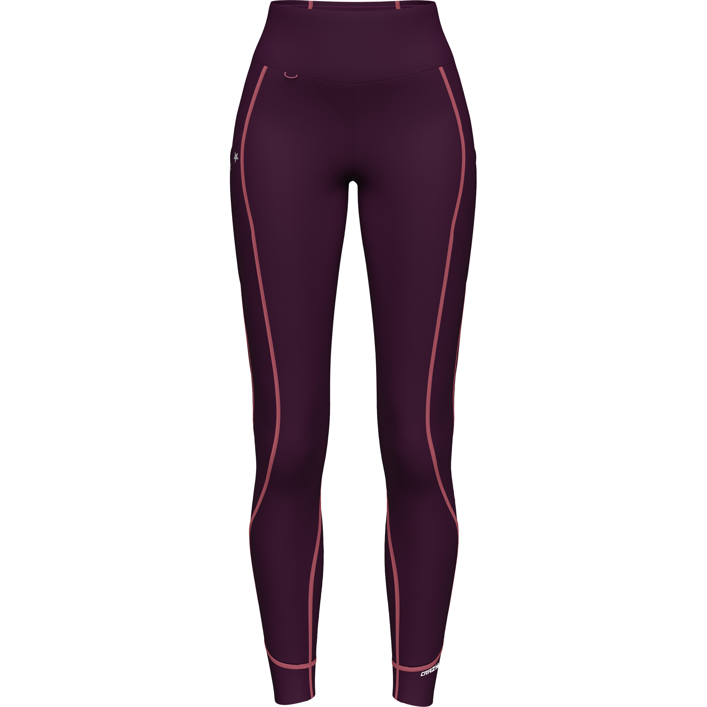 Crazy Cute Tights Damen Yogahose lila Größe S Trekking Windabweisend Wasserabweisend