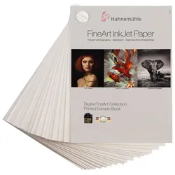 HAHNEMÜHLE Digital FineArt bedrucktes Musterbuch DIN A6