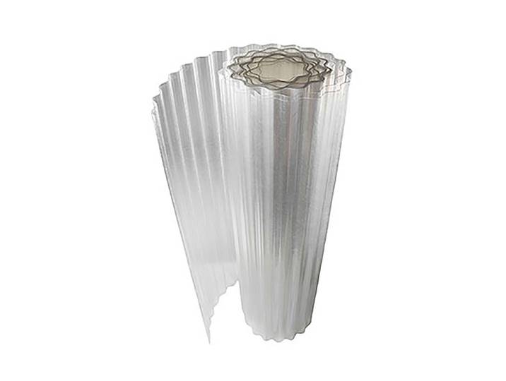 Wellpolyester Rollen natur 1 × 5 m