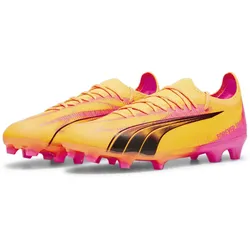 PUMA Ultra Ultimate FG/AG Fußballschuhe 03 - sun stream/puma black/sunset glow 40.5