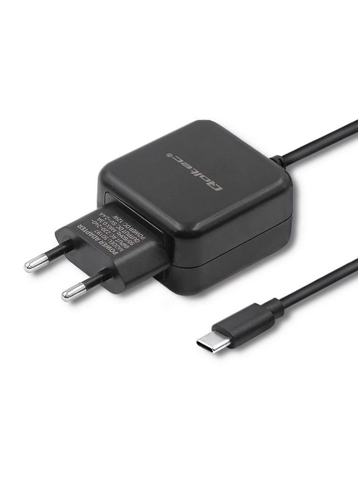 Qoltec 50197 USB-C Netzteil - 12 W - Schwarz