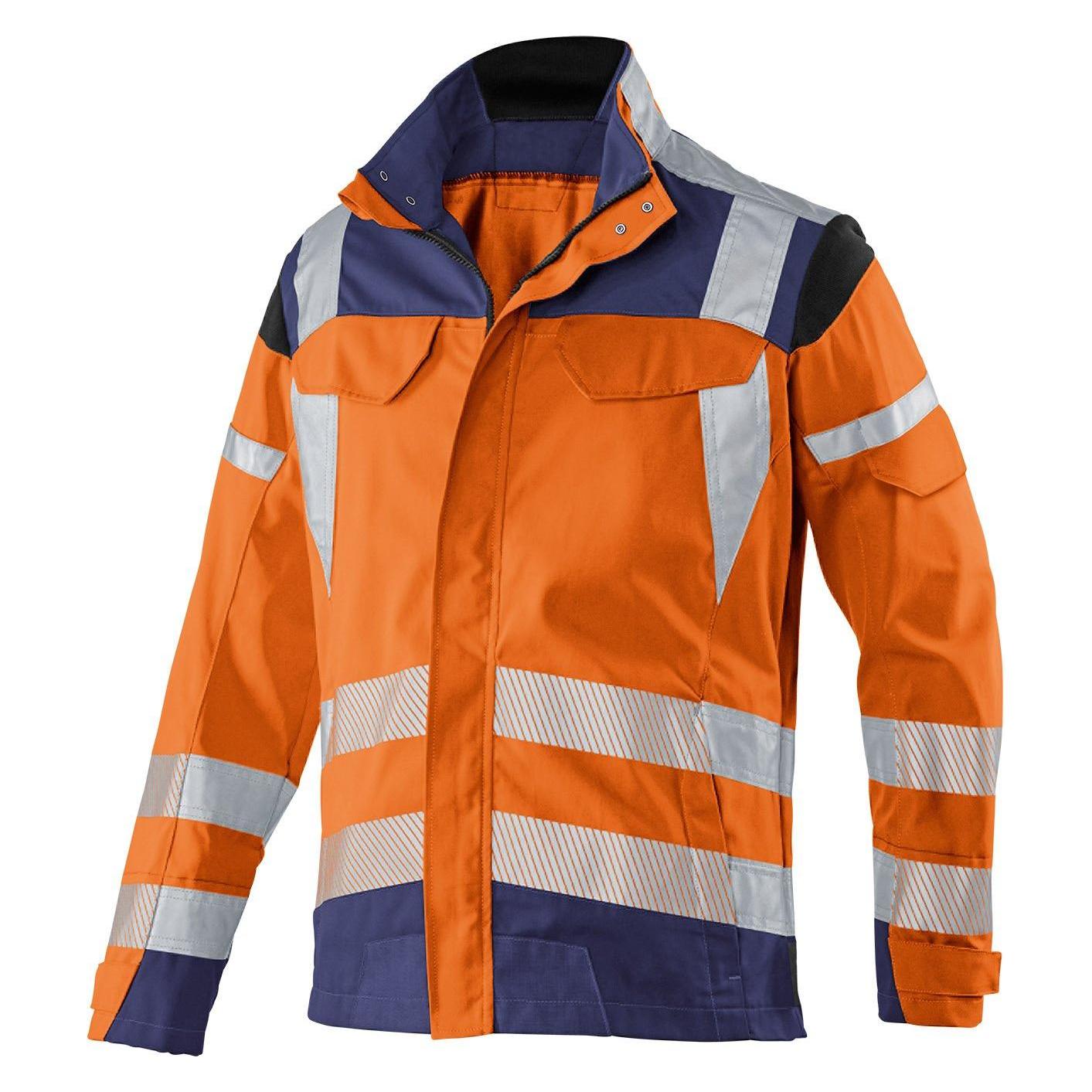 Kübler Jacke REFLECTIQ PSA 2 warnorange/dunkelblau Form 1207 Grösse 60 (60) (210141)