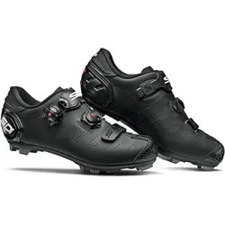 Sidi Dragon 5 SRS Mega MTB-Schuh SPD, Größe 42, Schwarz matt