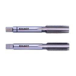 Exact 01560 Handgewindebohrer-Set 2teilig UNS 1 14 mm Rechtsschneidend DIN 351 HSS 1 Set