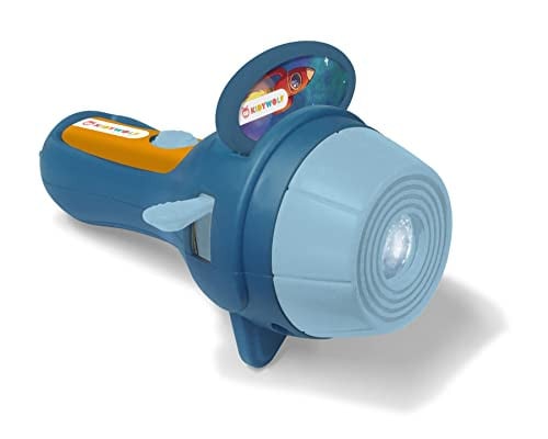 KIDYWOLF Projector Zaklamp blauw inclusief 3 afbeeldingen