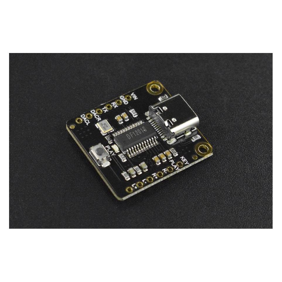 DFRobot DFPlayer Pro, Mini-MP3-Player mit integriertem 128MB Speicher (DFR0768)