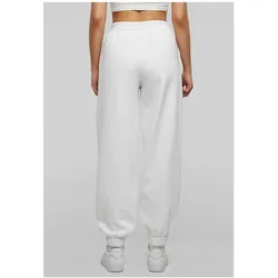 Build Your Brand, Damen, Sporthose, Ladies High Waist Ballon Sweat Pants (XL), Weiss