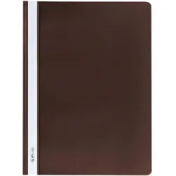 herlitz Sichthefter PP A4 braun