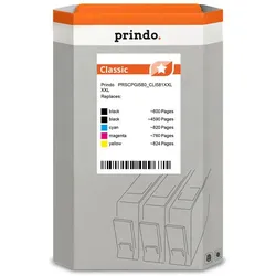 Prindo, Druckerpatrone, Prindo     /  /  /  /  (PRSCPGI580 CLI581XXL)