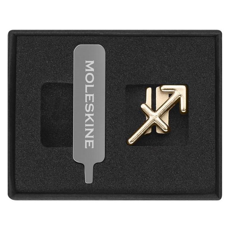 Moleskine Pins Sagittarius Gold (Kein Einband) (In Catalogue NOOS)