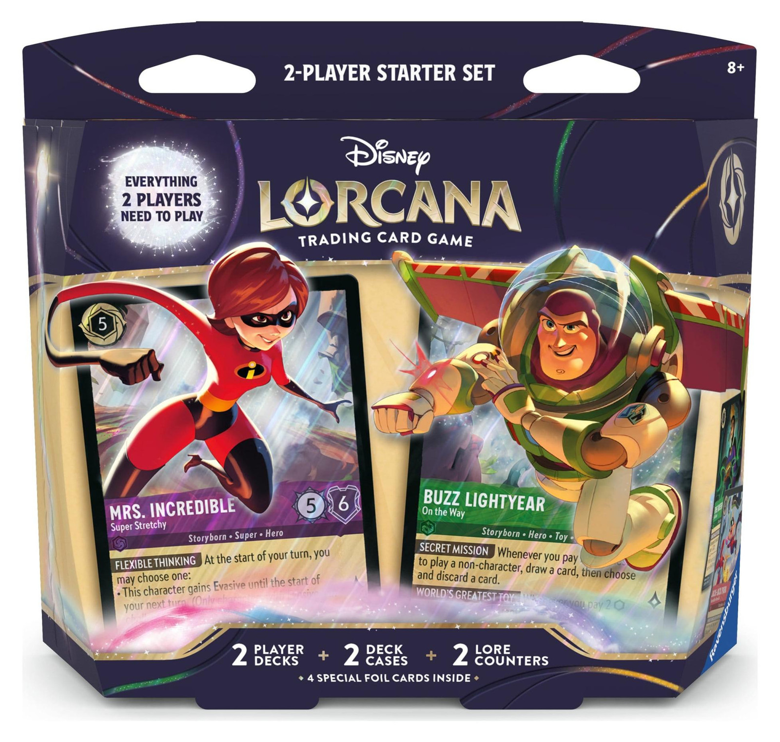 Ravensburger Lorcana Wilds Unknown 2-Player Starter Set