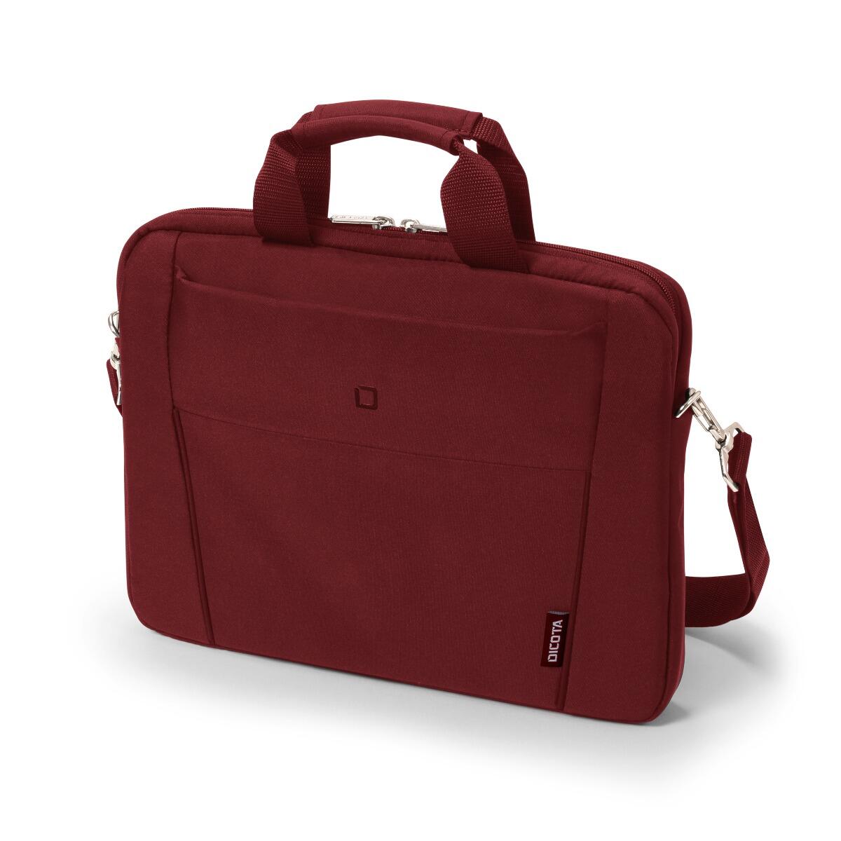DICOTA Slim Case BASE 35,8 cm (14.1") Notebook-Tasche, rot D31306