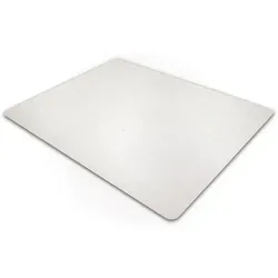 Bodenschutzmatte Floortex Cleartex Evolutionmat 116 x 130 cm rechteckige Bodenschutzmatte für Teppichböden