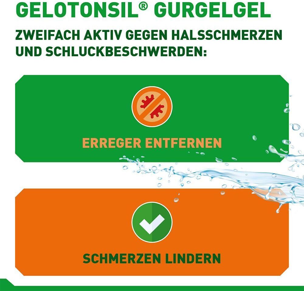 Gelotonsil Gurgelgel 2x 2x200 ml Gurgellösung